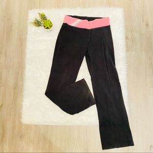 PINK Victoria Secret black Yoga pants size large